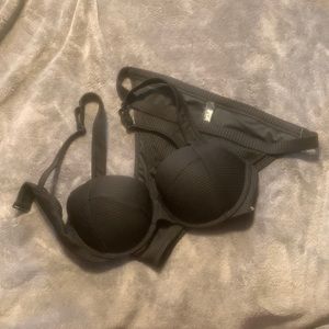 Victoria Secret Ribbed Highcut Swim